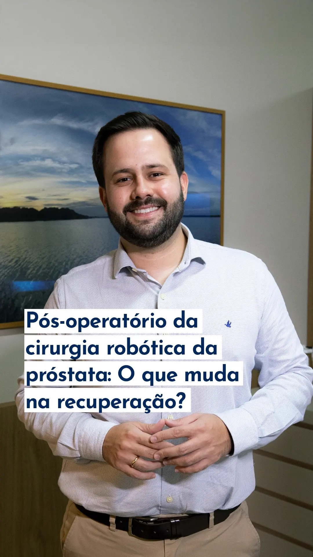 Pós-operatório cirurgia robótica
